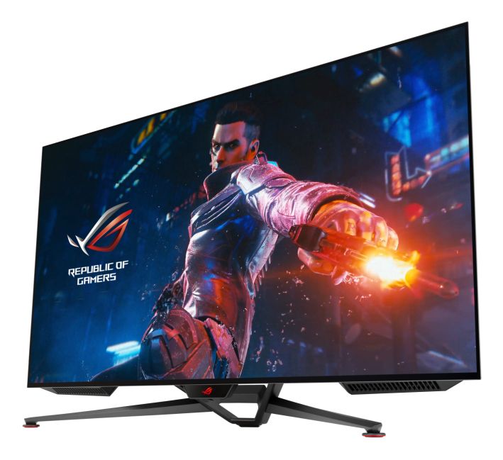 ROG Swift OLED PG48UQ 4K Ultra HD Monitor 120,7 cm (47.5") 16:9 0,1 ms 450 cd/m²  (Schwarz) 