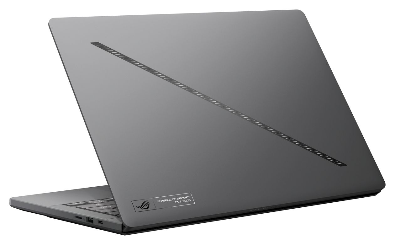 ROG Zephyrus G14 GA403UM-QS016W 2K Ultra HD Notebook 35,6 cm (14 Zoll) 2880 x 1800 Pixel 1 TB SSD Windows 11 Home AMD Ryzen 9 max. 5,2 GHz  (Grau) 