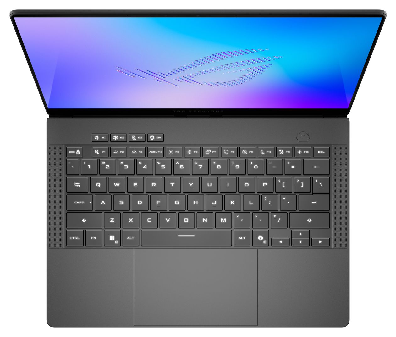 ROG Zephyrus GU405AR-SY005W Copilot+ WQXGA+ Notebook 35,6 cm (14 Zoll) 2880 x 1800 Pixel 32 GB Ram 2 TB SSD Windows 11 Home Intel Core Ultra 9 max. 4,9 GHz NVIDIA GeForce RTX 5070 Ti Laptop-GPU  (Grau) 