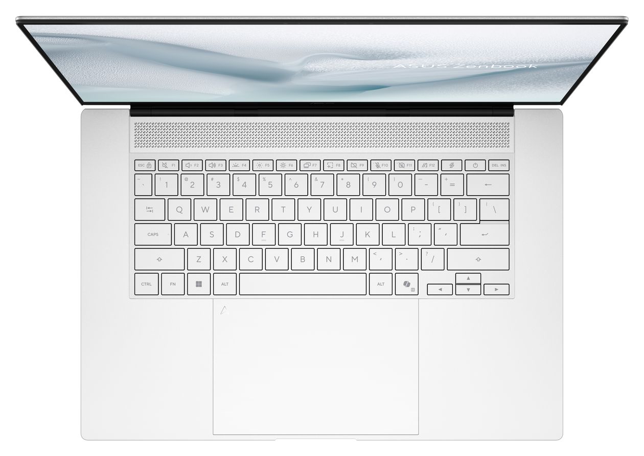 Zenbook S16 UM5606GA-SR681W Copilot+ PC WQXGA+ Notebook 40,6 cm (16 Zoll) 2880 x 1800 Pixel 32 GB Ram 1 TB SSD Windows 11 Home AMD Ryzen 9 max. 5 GHz  (Weiß) 