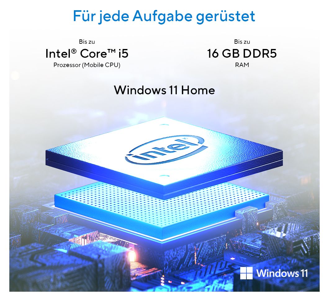 V500 Mini V500SV-13420H0020 PC Intel® Core™ i5 8 GB Ram 512 GB SSD intern 