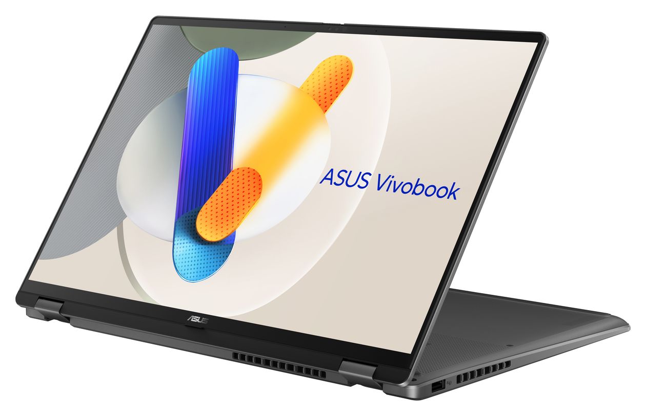 Vivobook Flip TP3607SA-SI716W Copilot+ PC WUXGA Notebook 40,6 cm (16 Zoll) 1920 x 1200 Pixel 512 GB SSD Windows 11 Home Intel Core Ultra 7 max. 4,8 GHz  (Grau) 