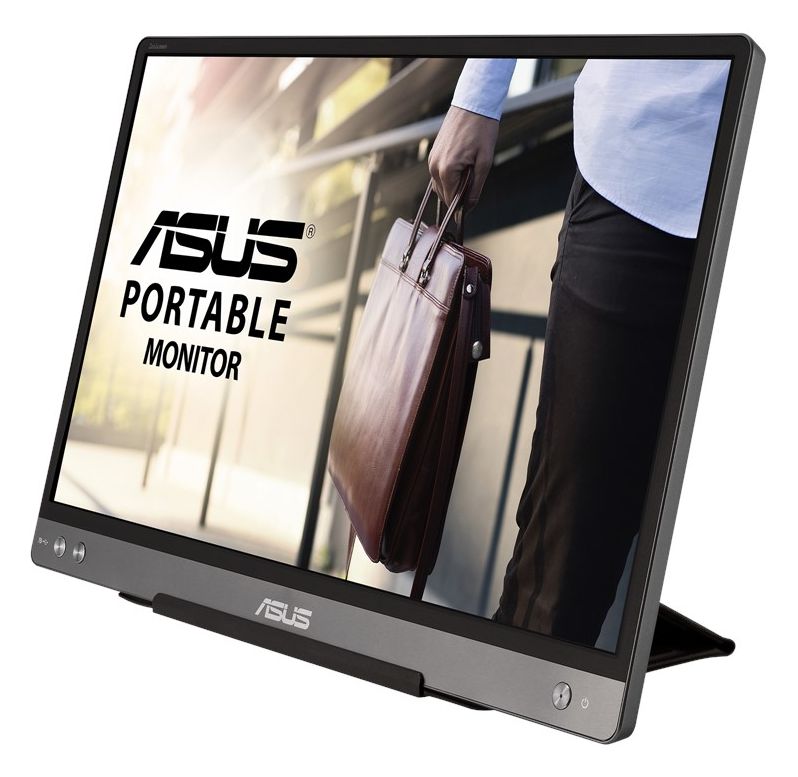 ZenScreen MB14AC Full HD Monitor 35,6 cm (14 Zoll) 16:9 5 ms 250 cd/m²  (Grau) 