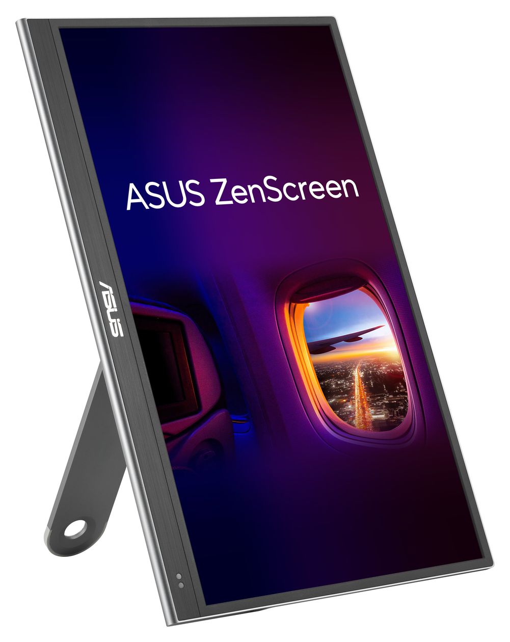 ZenScreen OLED MQ16AHE Full HD Monitor 39,6 cm (15.6 Zoll) 16:9 1 ms 400 cd/m²  (Silber) 