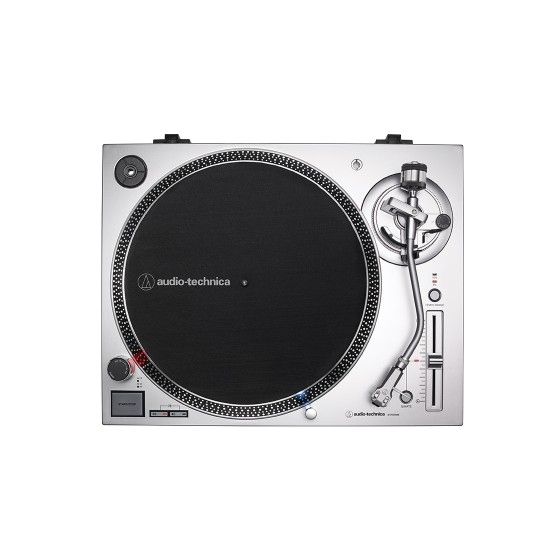 AT-LP120XUSB Plattenspieler mit Direktantrieb  (Silber) 