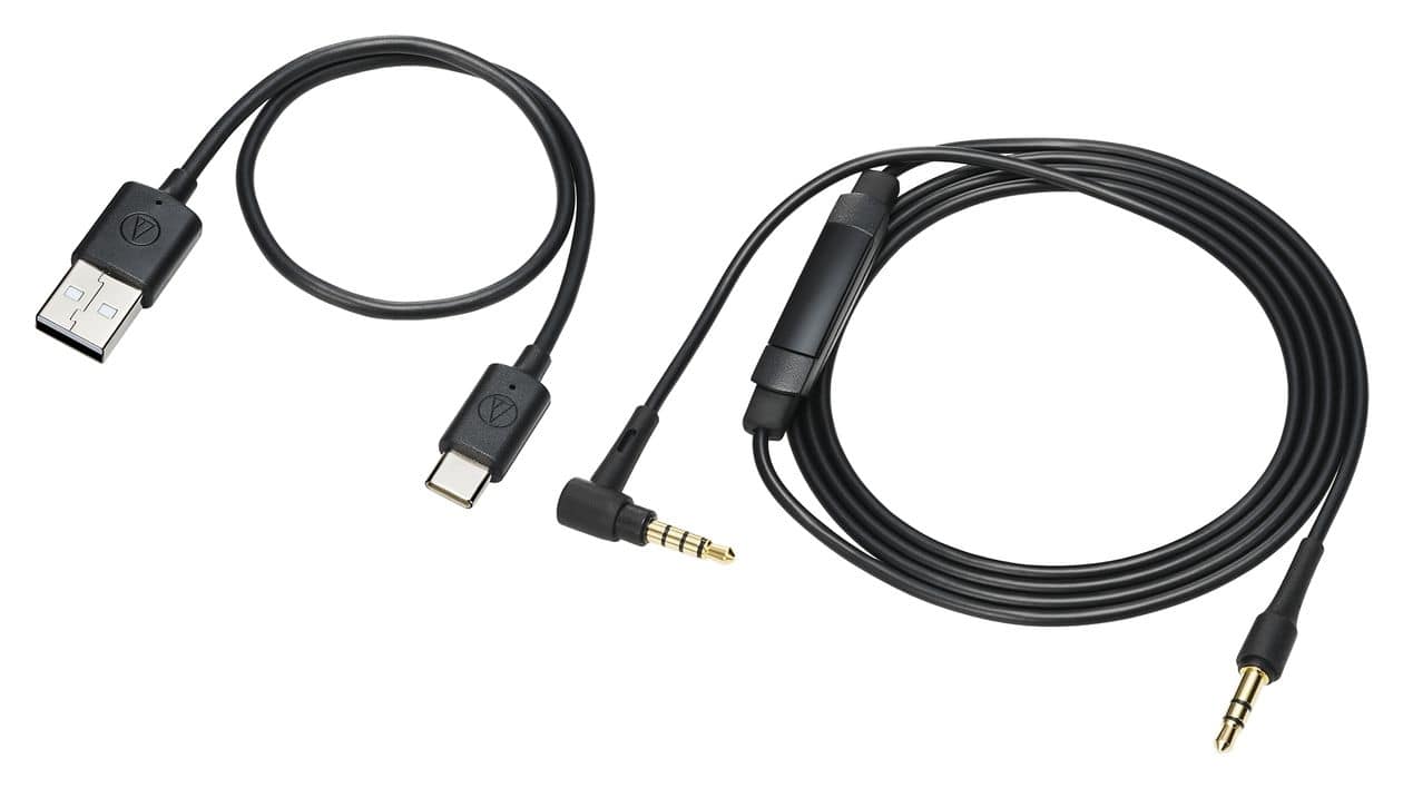 ATH-S300BT Over Ear Bluetooth Kopfhörer kabelgebunden&kabellos USB Typ-C  (Schwarz) 