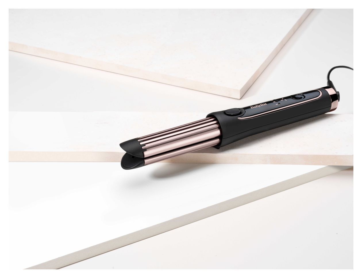 C112E Curl Styler Luxe Lockenstab 32 W  (Schwarz, Roségold) 