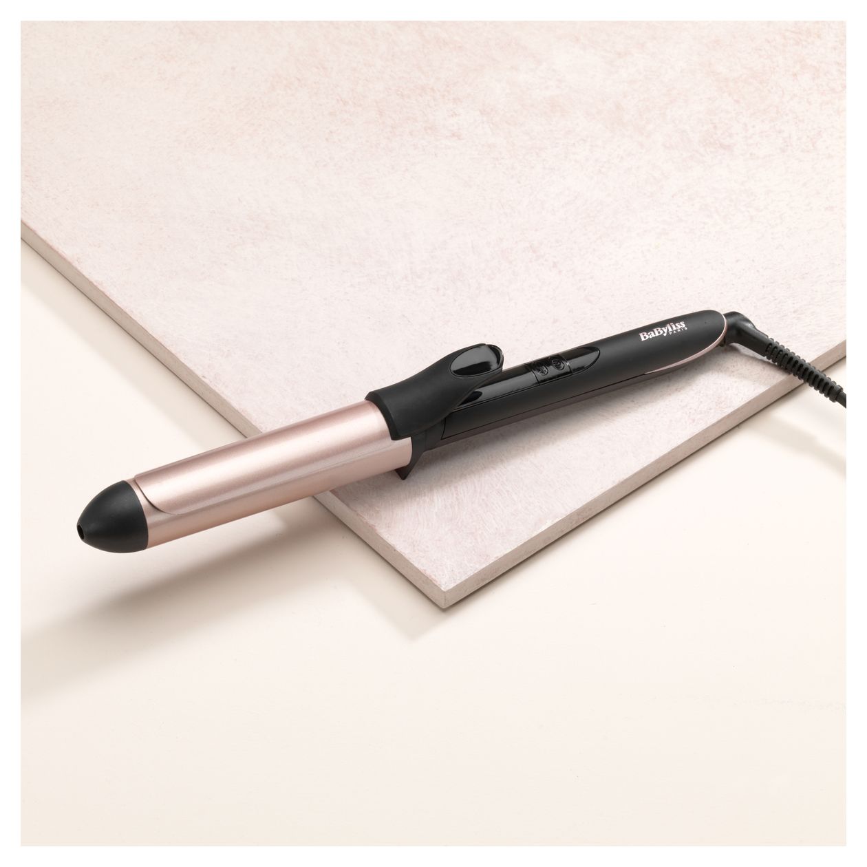 C452E Curling Tong Lockenstab  (Schwarz, Rose) 