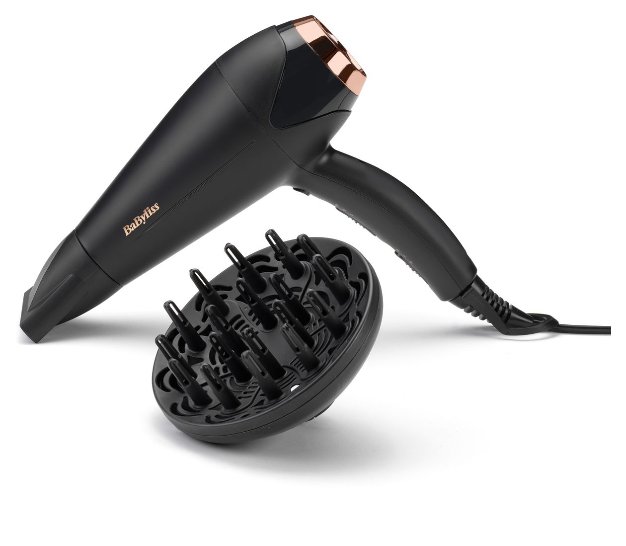 D570DE Turbo Shine 2200 Haartrockner 2200 W  (Schwarz) 