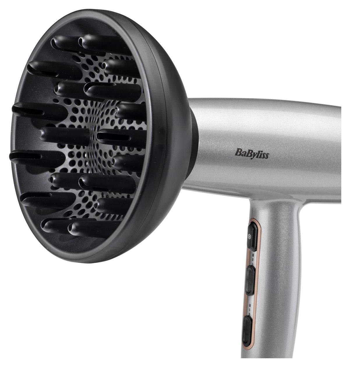 D580DE Cosmos Haartrockner 2100 W  (Satinierter Stahl) 