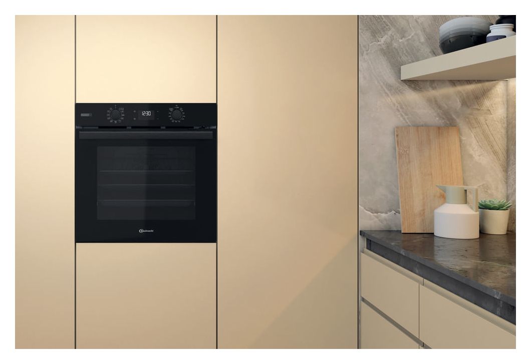 BBA2S85PU1K Einbaubackofen groß Dampfgaren AutoClean 
