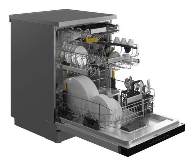 BKSV1FBM 60 cm Geschirrspüler freistehend Sehr leise 15 Maßgedecke aquaStop Funktion ActiveDry 