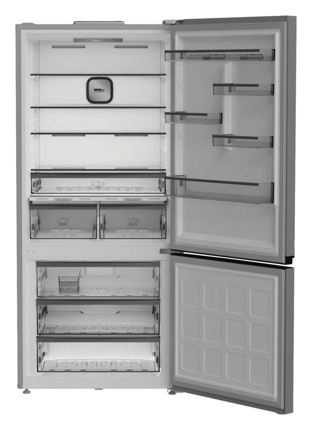 KGDNF83XLCIN 430 l / 185 l Kühl-Gefrierkombi freistehend NoFrost 214 kWh Jahr  (Edelstahl) 