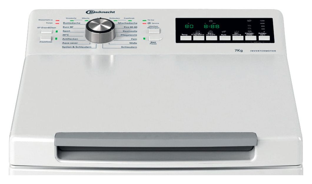 WAT Eco 712 B5 7 kg Toplader Waschmaschine 1200 U/min 