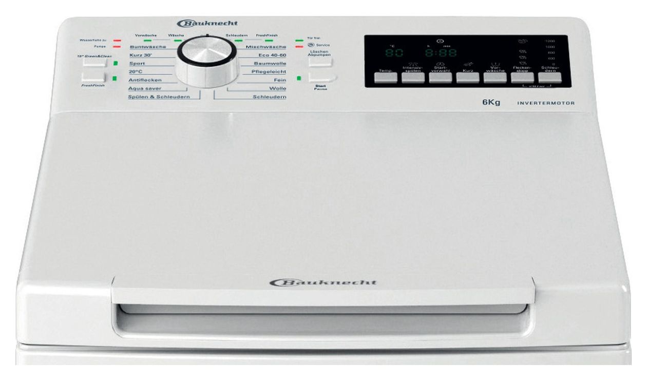 WAT612 EXB6 6 kg Toplader Waschmaschine 1100 U/min 