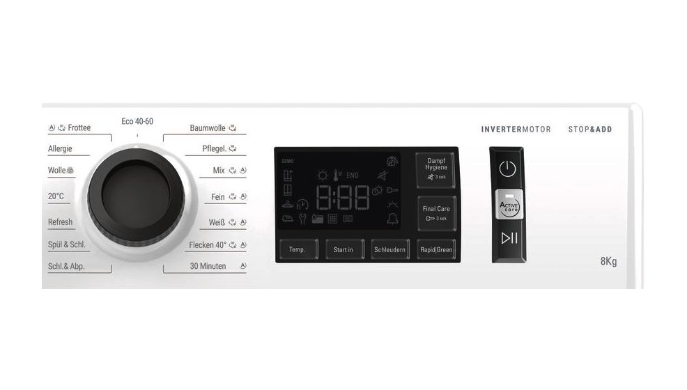 WM Elite 8FHAA 8 kg Frontlader Waschmaschine 1400 U/min 