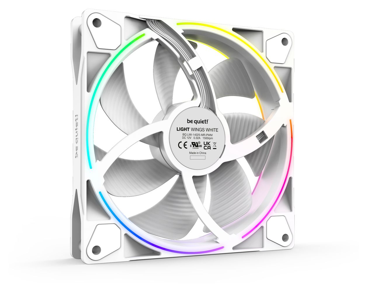 Light Wings White | 140mm PWM Triple Pack 