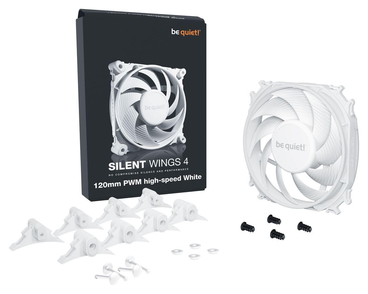 SILENT WINGS 4 | 120mm PWM high-speed White 