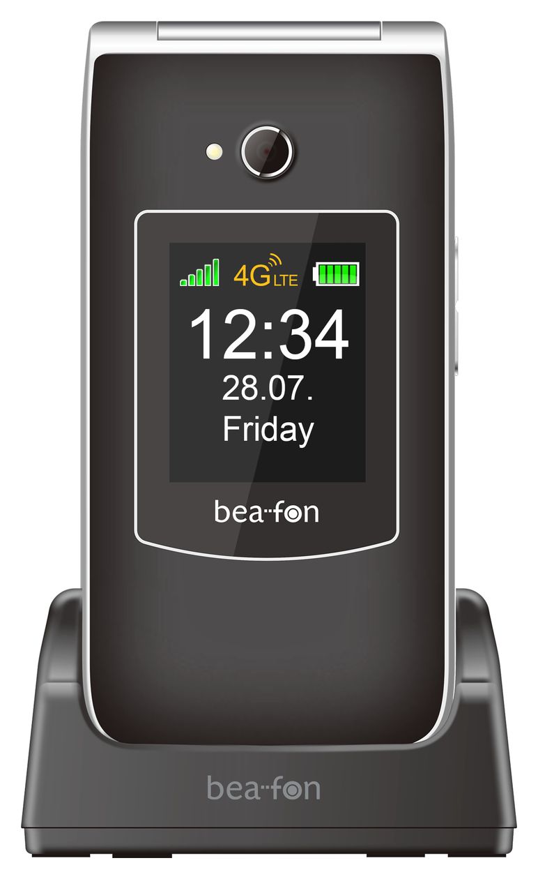 SL645 4G Smartphone 7,11 cm (2.8 Zoll) 1,3 MP Single SIM  (Schwarz, Silber) 