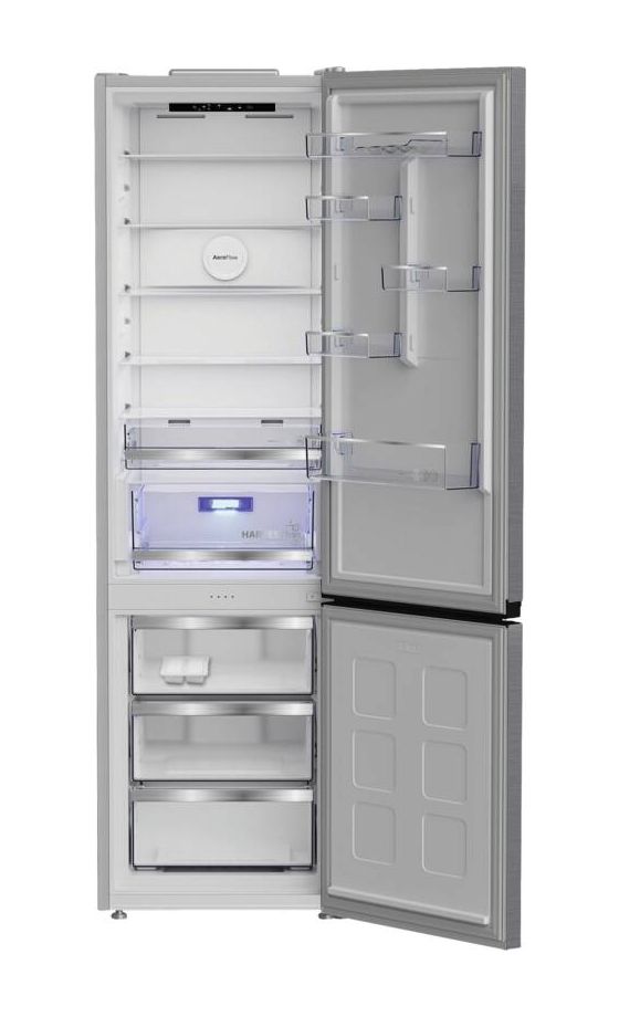 B5RCNA416HXB 297 l / 118 l Kühl-Gefrierkombi freistehend NoFrost 219 kWh Jahr  (Edelstahl) 