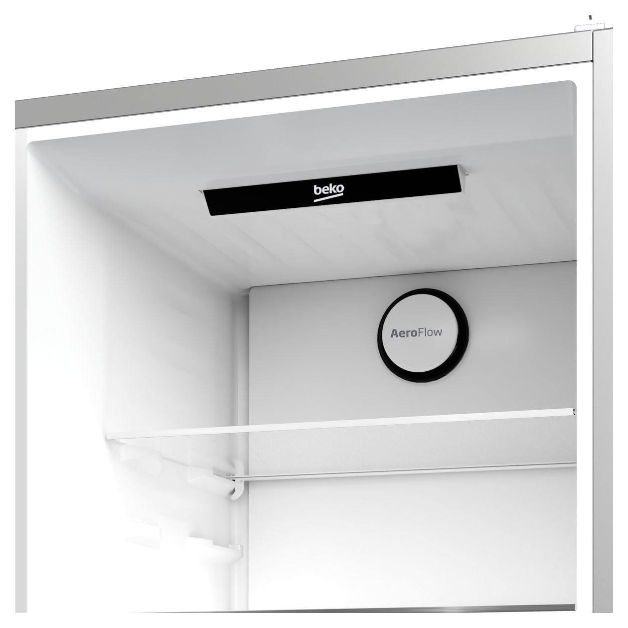 B5RCNE365HXB 210 l / 106 l Kühl-Gefrierkombi freistehend NoFrost 198 kWh Jahr  (Metallisch) 