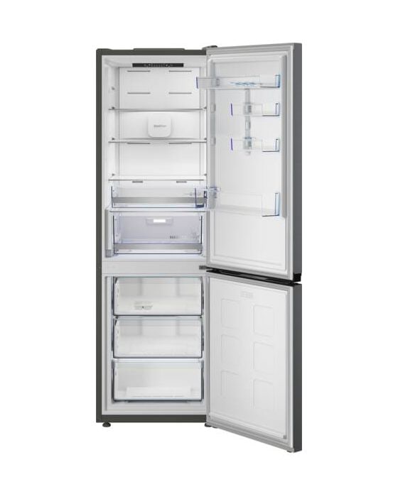 B7RCNA377HXP 252 l / 118 l Kühl-Gefrierkombi freistehend NoFrost 145 kWh Jahr  (Edelstahl) 