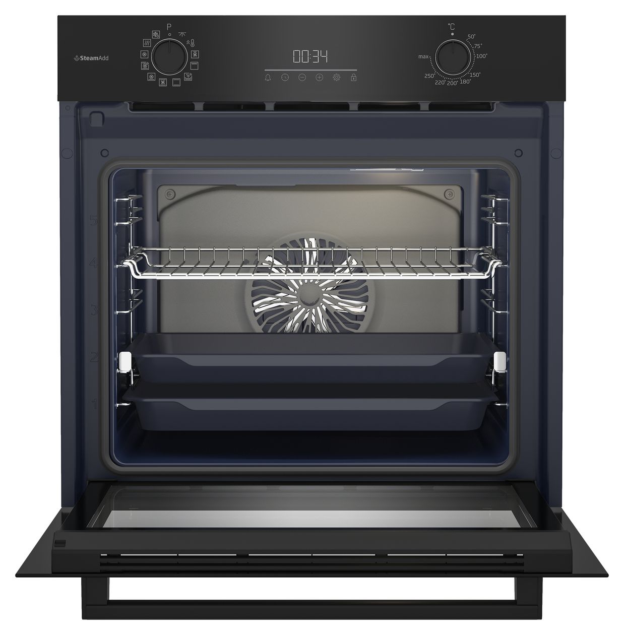 BBIS17300BCS Einbaubackofen groß AutoClean 