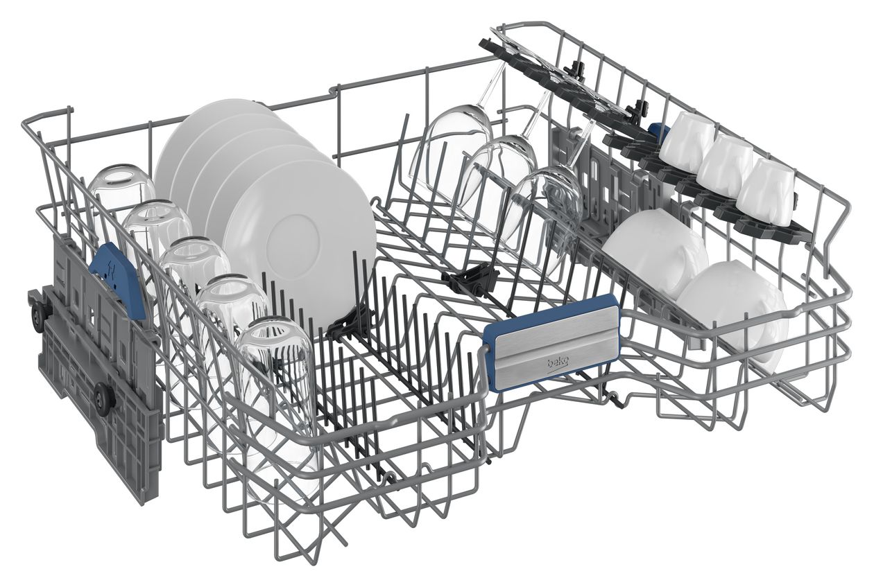 BDDN38561XC 60 cm Geschirrspüler vollintegriert (ohne Front) Sehr leise 14 Maßgedecke Turbo-Trocknen 