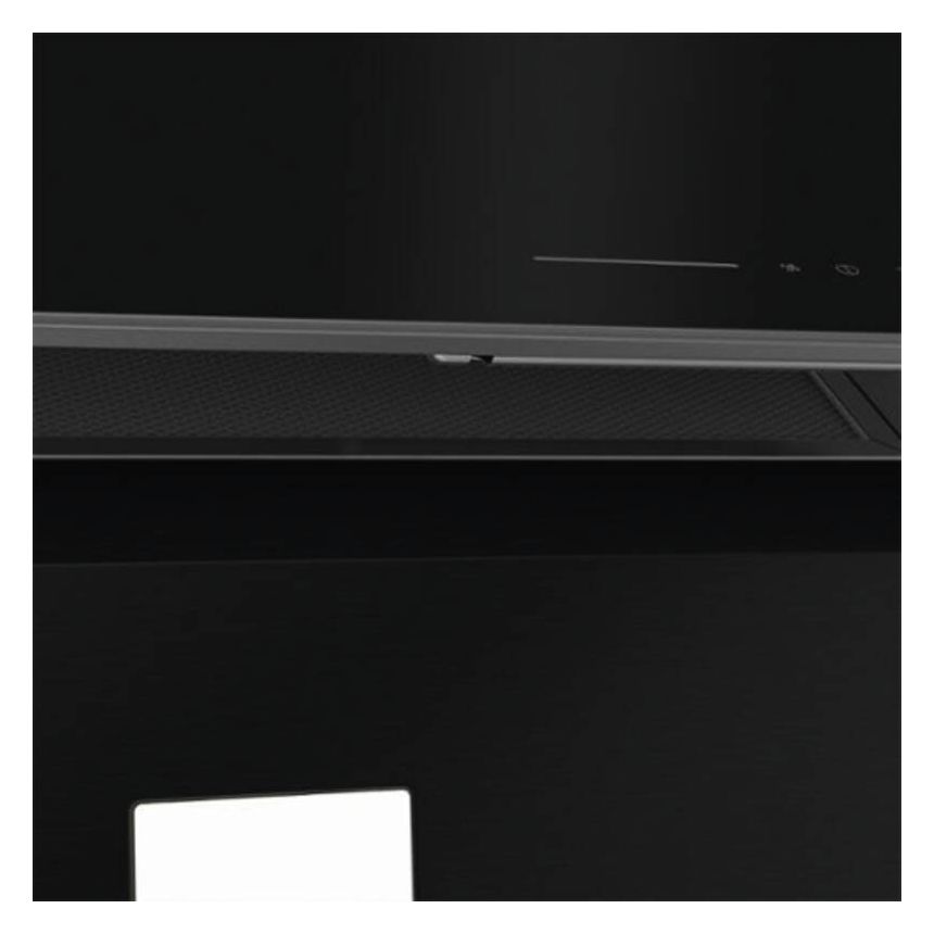 BHCA96641BBHPS Dunstabzugshaube/Esse Wand 90 cm (Schwarz) 