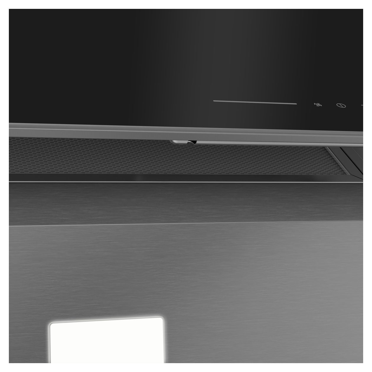 BHCA96641BBHS Abluft/Umluft Dunstabzugshaube/Esse Wand 90 cm (Schwarz) 