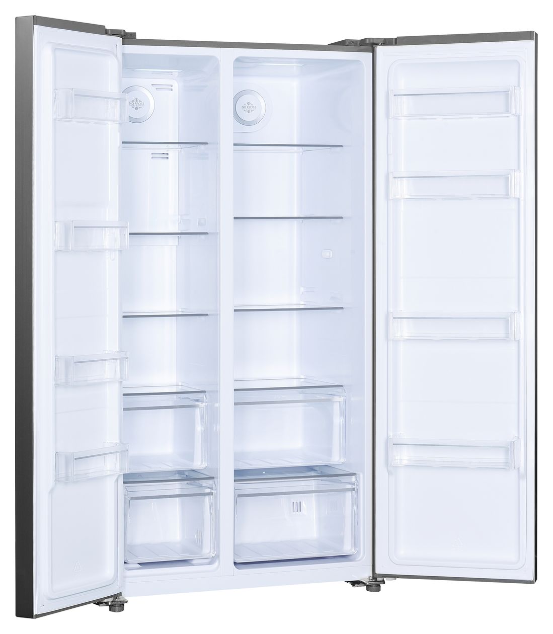 GNO5322XPN Side-by-Side Kühl-/ Gefrierkombination 347 l / 185 l 313 kWh NoFrost 1770 mm x 600 mm  (Edelstahl) 