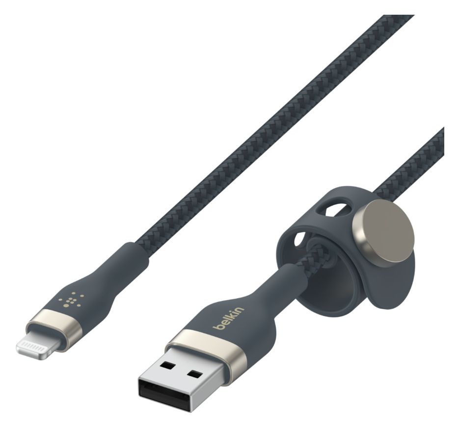 BoostCharge Pro USB A auf USB C/Lightning Männlich 1 m  (Blau) 