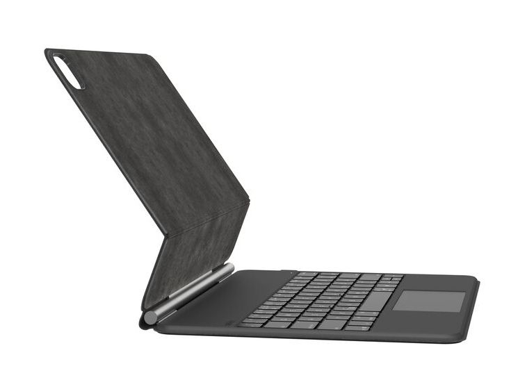 Pro Keyboard Case für Apple iPad Pro 13 Zoll M4/M5 bis 33 cm (13") mit Magnetisch  (Schwarz) 
