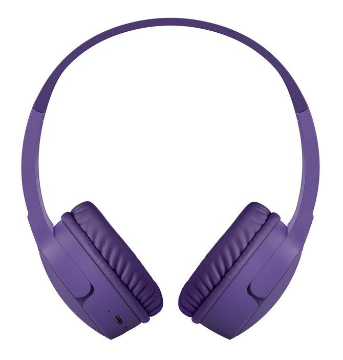 SoundForm Mini Bluetooth Kopfhörer kabelgebunden&kabellos 30 h Laufzeit  (Violett) 