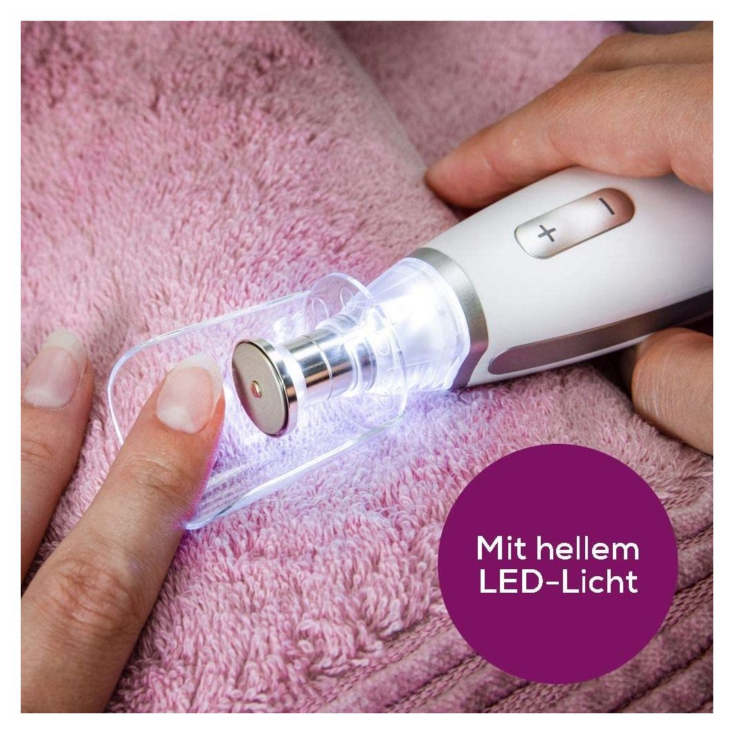 MP62 Maniküre-/Pediküre Set mit Licht 10 Profi-Aufsätze 