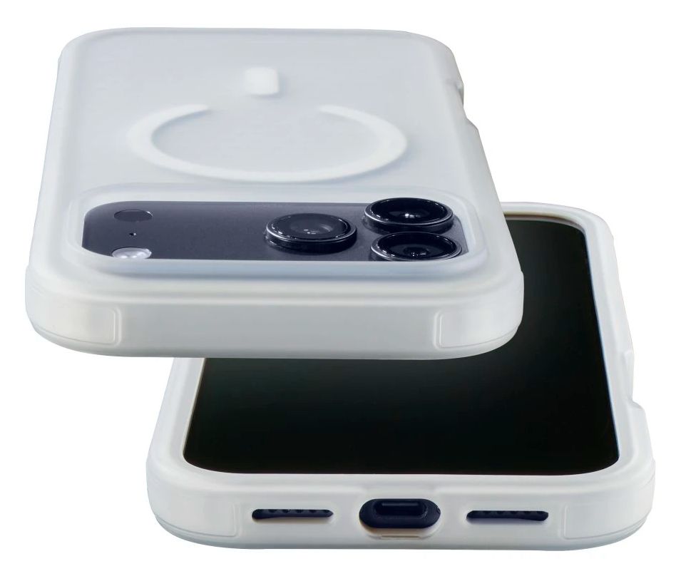 016053 Robust Iced Cover für iPhone 17 Pro Max  (Transparent) 