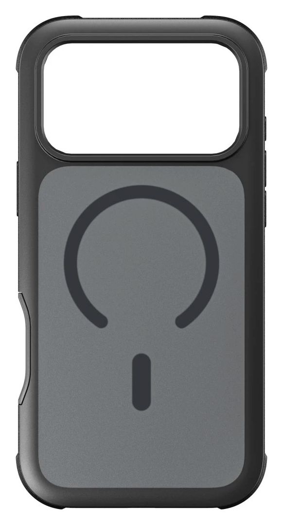 016054 Robust Hybrid Cover für iPhone 17 Pro Max  (Schwarz) 