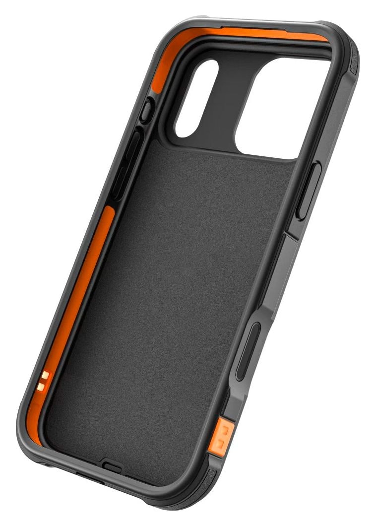 016055 Ultra Robust Cover für iPhone 17 Pro Max  (Schwarz) 