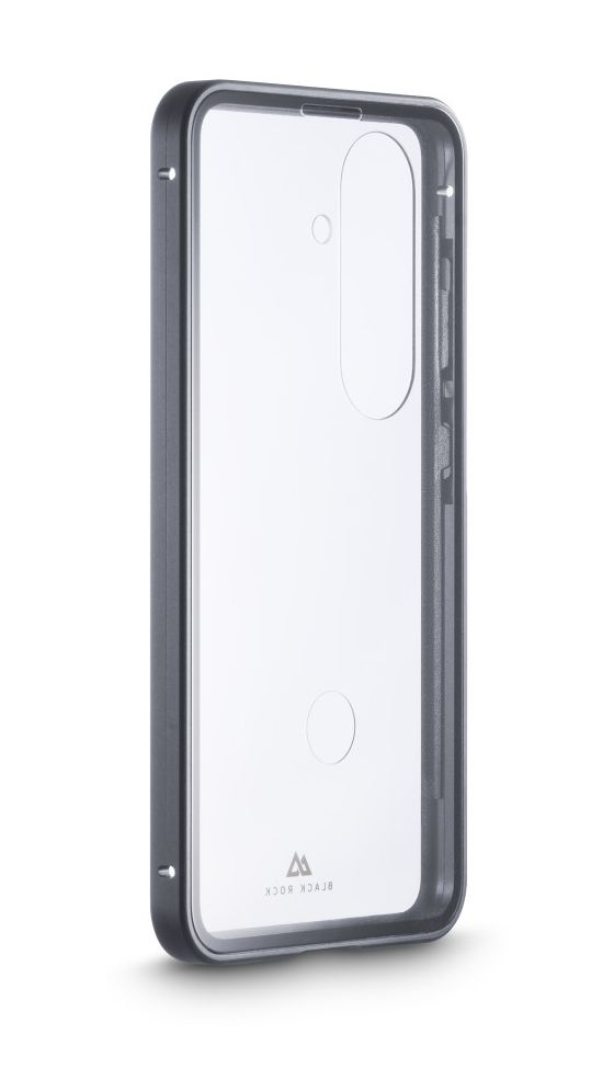 360 Grad Glass Cover für Samsung Galaxy S26  (Schwarz/Transparent) 