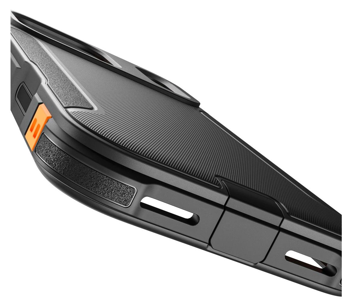 Ultra Robust Cover für Apple iPhone 17 Pro Max  / 18 Pro Max  (Schwarz, Orange) 