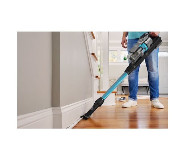 BSV520BRB-QW Handstaubsauger Beutellos bis 55 min Laufzeit 18 V  (Blau) 