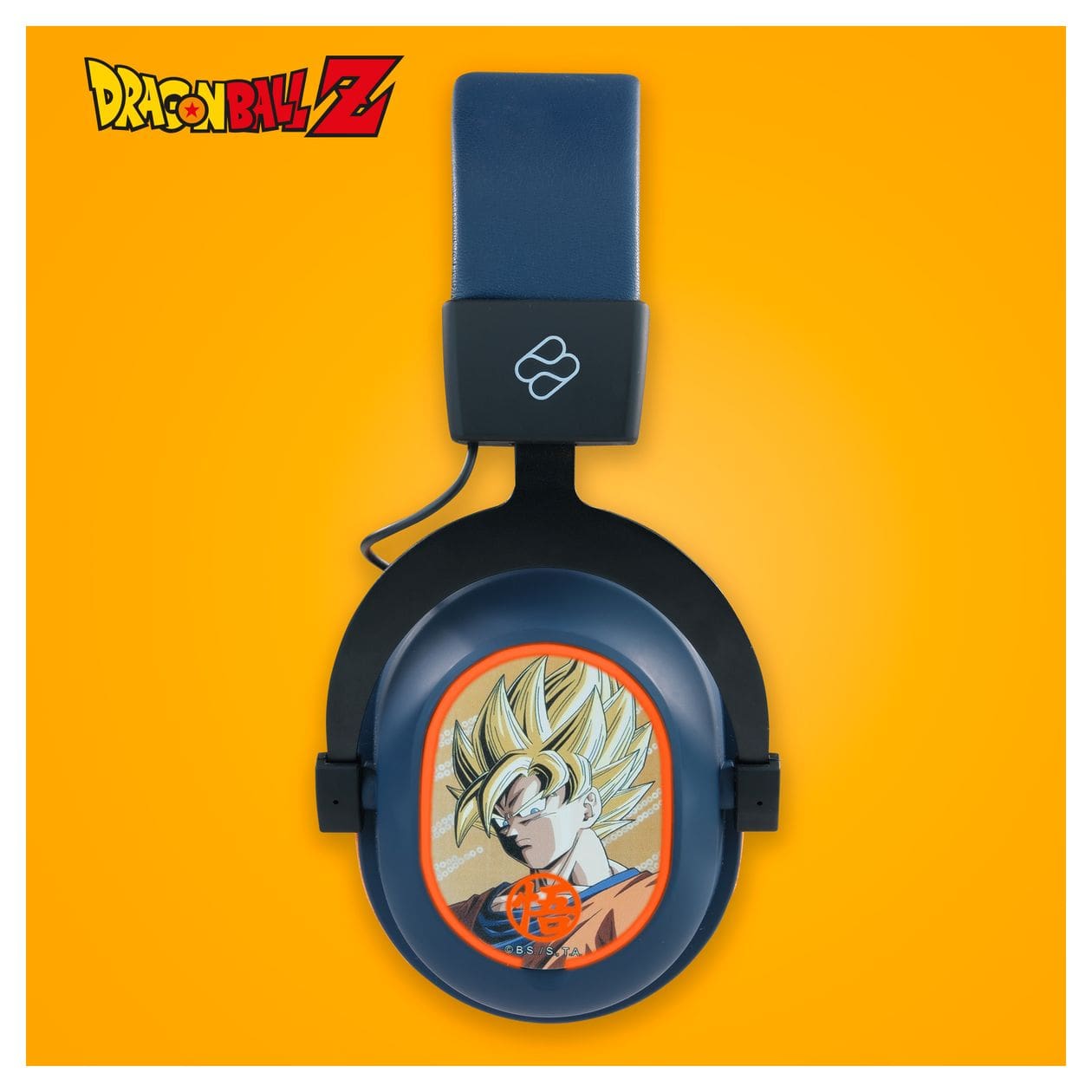 Wireless Gaming Headset Dragon Ball Z Over Ear Bluetooth Kopfhörer kabelgebunden&kabellos USB Typ-C (Schwarz, Grau, Orange) 