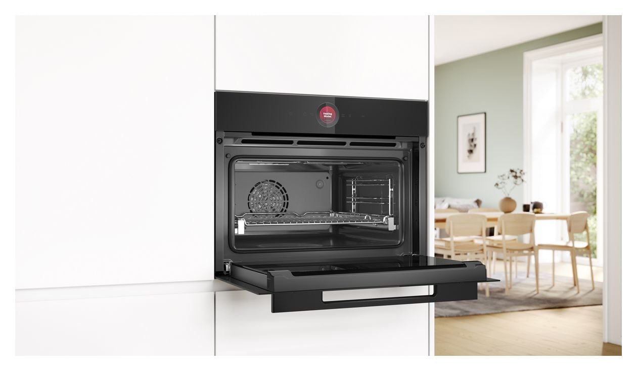 Serie 8 CBG934AB1 Einbaubackofen kompakt AutoClean (Schwarz) 