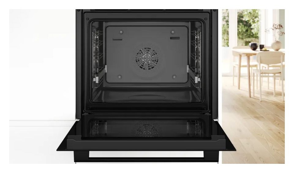 HBD436AB64 (HBA4340B3 + PIF695HC1E) Backofen-Set groß AutoClean Ecoclean mit autarkem 60 cm Induktions Kochfeld 