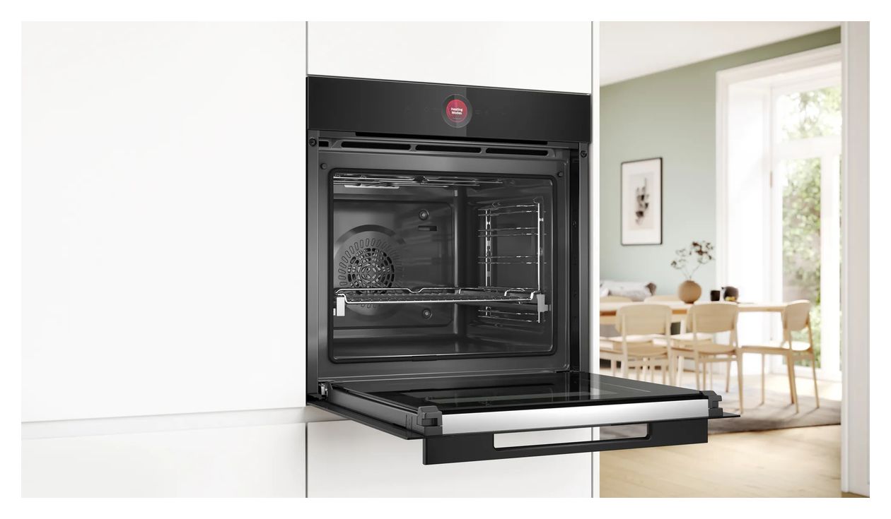 HBD876AS62 (HBG972KB1 + PIF695HC1E) Backofen-Set groß AutoClean mit autarkem 60 cm Induktions Kochfeld 
