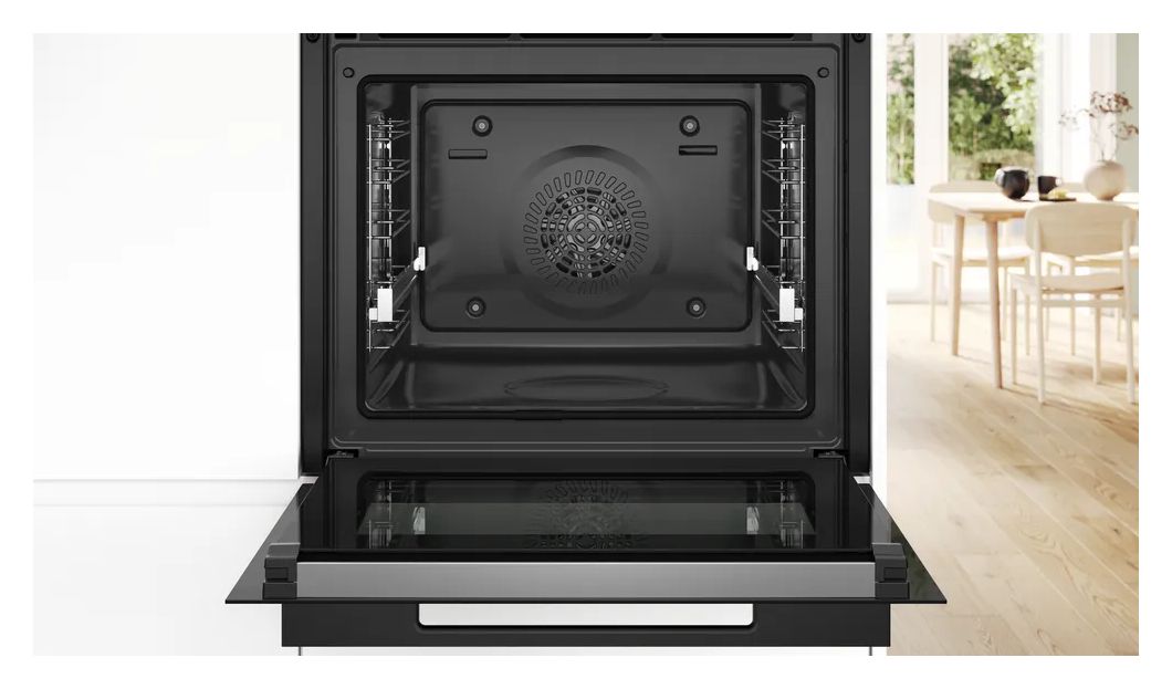 HBD876AS84 (HBG972KB1 + PVW895HC1E) Backofen-Set groß AutoClean Ecoclean mit autarkem 80 cm Induktions Kochfeld 