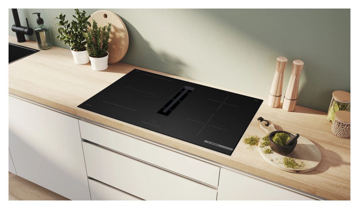 HBDMATTBK8 (HBA4720M3 + PVS89BB16E) Backofen-Set groß AutoClean mit autarkem 81,2 cm Induktions Kochfeld 