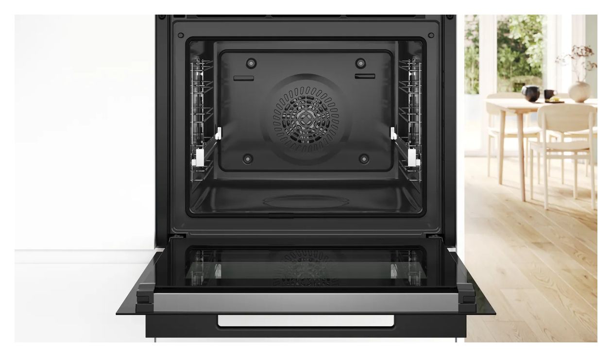 HBDPROTEC8 (HBG972KB1 + PVQ890H26E) Backofen-Set groß AutoClean mit autarkem 80 cm Induktions Kochfeld 