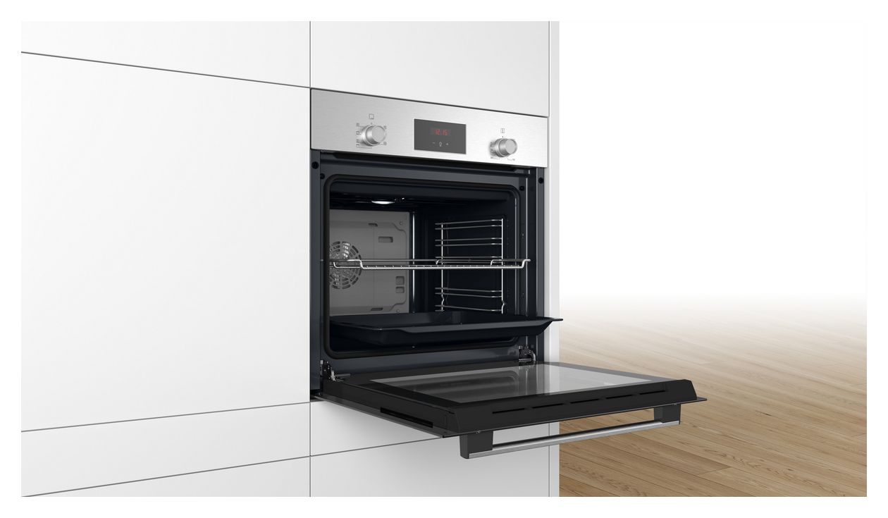 Serie 2 HBF133BR0 Einbaubackofen normal AutoClean 