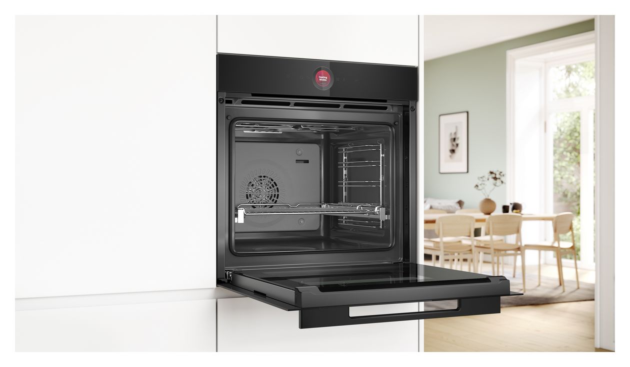 Serie 8 HBG934BB1 Einbaubackofen groß AutoClean (Schwarz) 